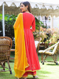 Ravishing Red Gota Patti Anarkali Suit Set