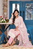 Peach Rayon Yoke Work Kurta Sets With Dupatta