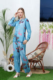 Sky Blue Muslin Co-ords Sets