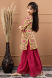 Girls Pure Cotton Floral Sustainable Sharara Set