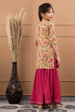 Girls Pure Cotton Floral Sustainable Sharara Set
