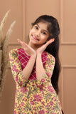 Girls Pure Cotton Floral Sustainable Sharara Set