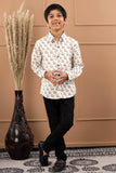 Boys Hand Block Pure Cotton Sustainable Shirt