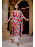 Paisley Printed Cotton Kaftan Palazzo Set