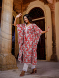 Paisley Printed Cotton Kaftan Palazzo Set