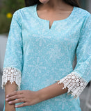 Printed Straight Cotton Kurta