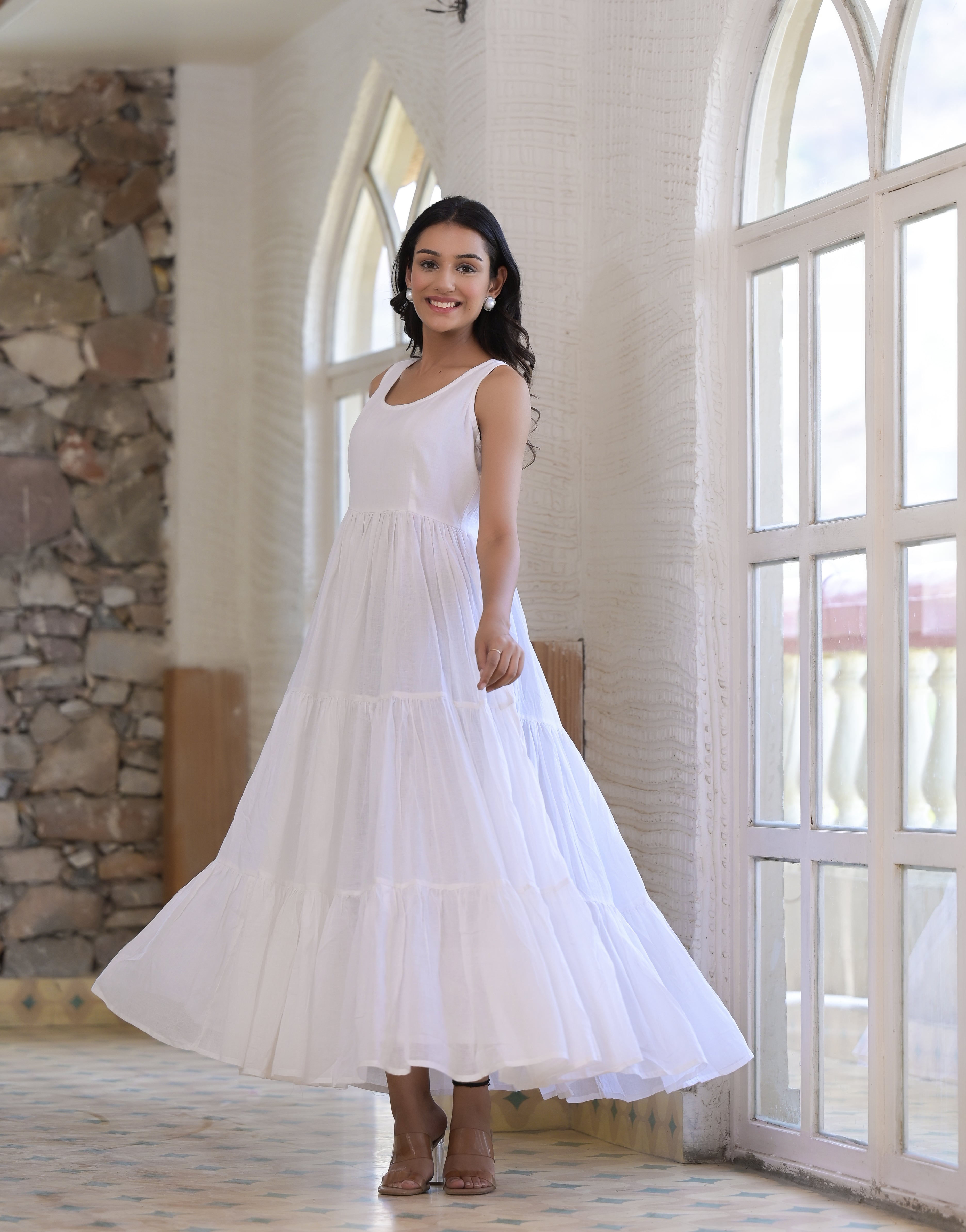White Flared Dress Princess Polly Lukea Long Sleeve Minidress In White At Nordstrom, Size White Flared Dress Princess Polly Lukea Long Sleeve Minidress In White At Nordstrom, Size