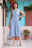 Skylike Rakish Cotton Dress