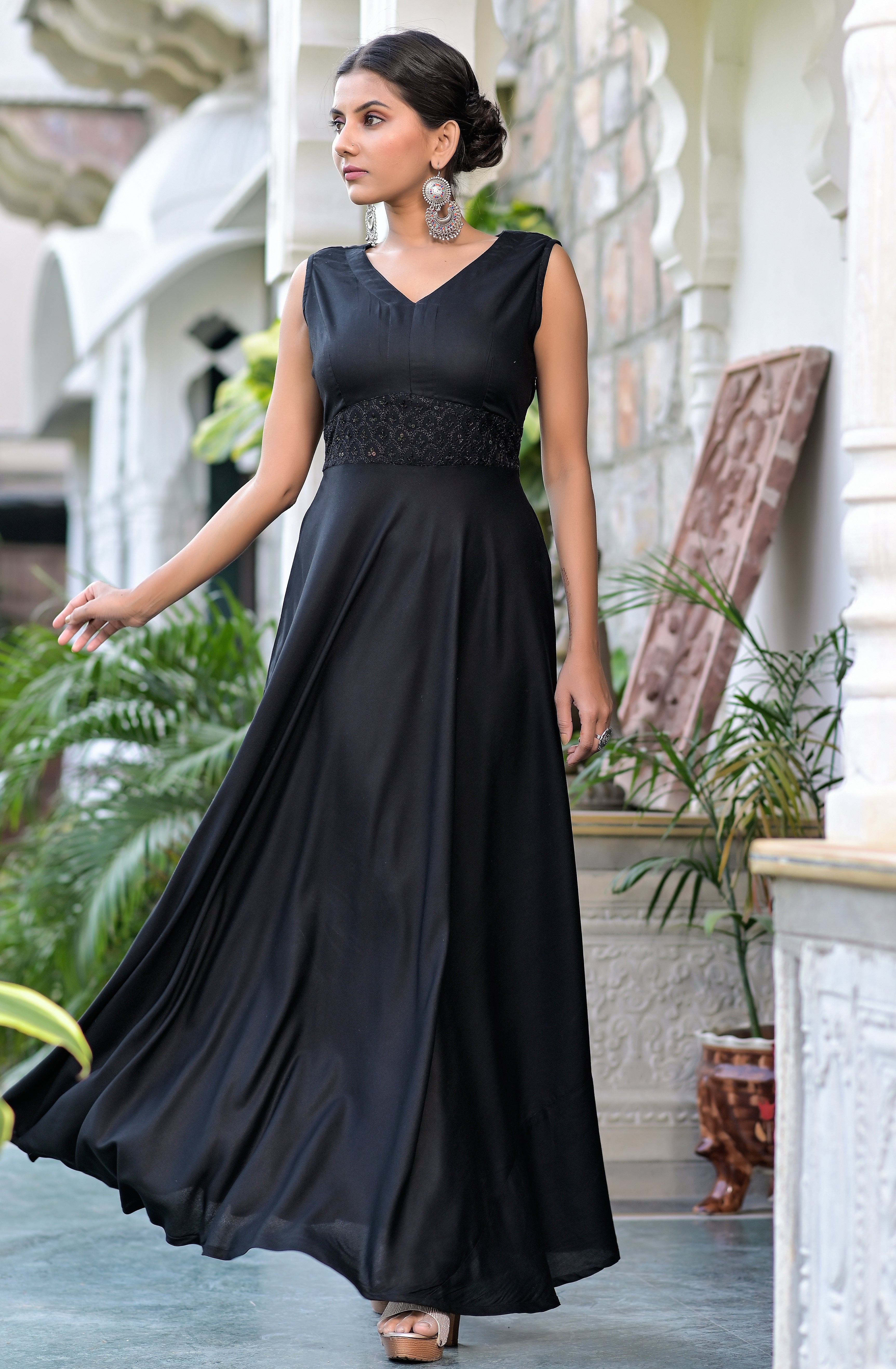 LAURENCE KAZAR BLACK BEADED EVENING GOWN DRESS & JACKET NEW | eBay