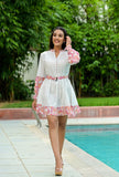 Moon Ray Cotton Printed Dress